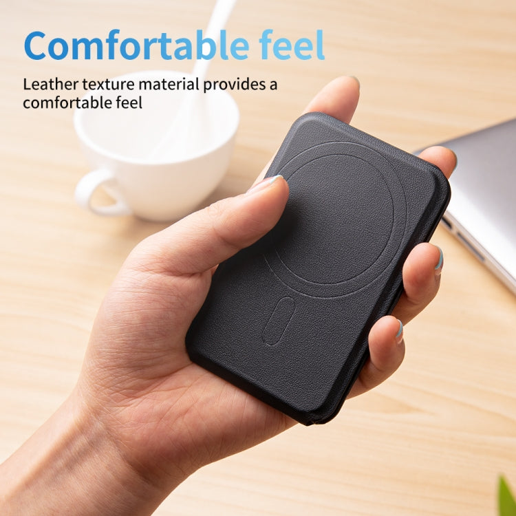 Magnetic Phone Desktop Folding Holder(Square Purple) - Desktop Holder by buy2fix | Online Shopping UK | buy2fix