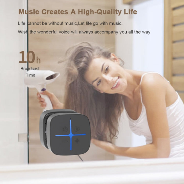 Hileo MZ513 Suction Cup Type Waterproof Wireless Stereo Speaker - Waterproof Speaker by Hileo | Online Shopping UK | buy2fix