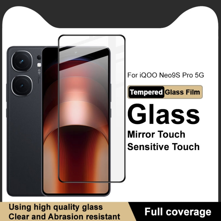 For vivo iQOO Neo9s Pro imak 9H Surface Hardness Full Screen Tempered Glass Film Pro+ Series - vivo Tempered Glass by imak | Online Shopping UK | buy2fix