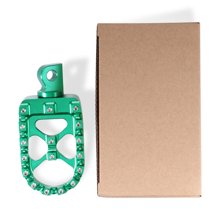 Motorcycle Modification Pedal Set Wide Fat Footpegs Foot Pegs for Harley (Gold) by buy2fix