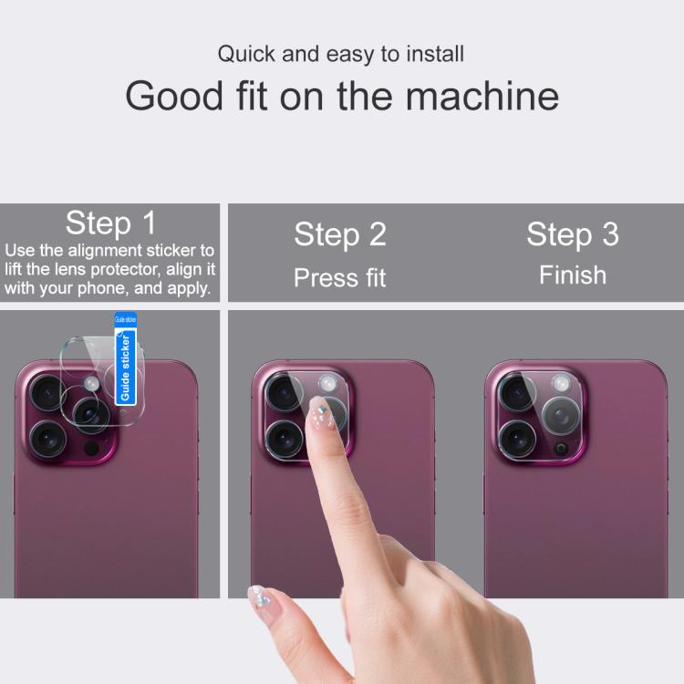 For iPhone 17 imak High Definition Integrated Glass Lens Film - iPhone 17 Tempered Glass by imak | Online Shopping UK | buy2fix