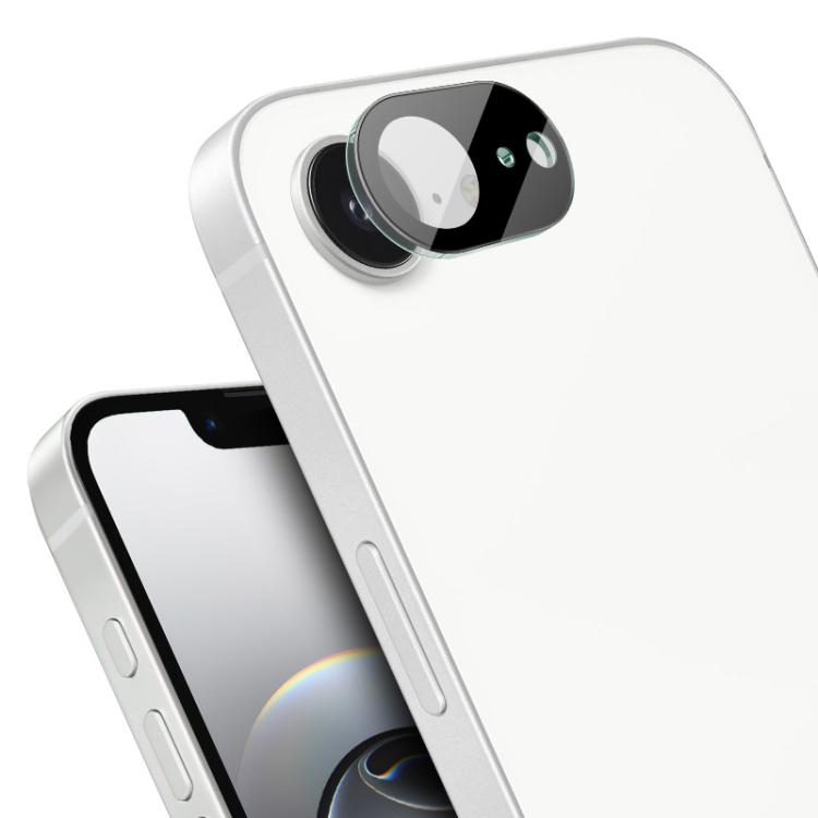 For iPhone 16e imak High Definition Integrated Glass Lens Film Black Version - iPhone 16e Tempered Glass by imak | Online Shopping UK | buy2fix
