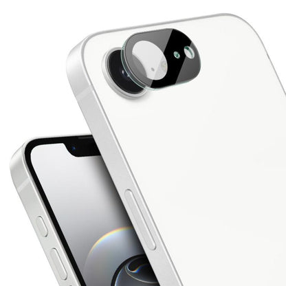 For iPhone 16e imak High Definition Integrated Glass Lens Film Black Version - iPhone 16e Tempered Glass by imak | Online Shopping UK | buy2fix