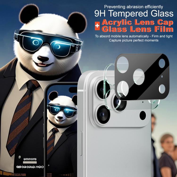 For iPhone 17 Pro imak High Definition Integrated Glass Lens Film Black Version - iPhone 17 Pro Tempered Glass by imak | Online Shopping UK | buy2fix