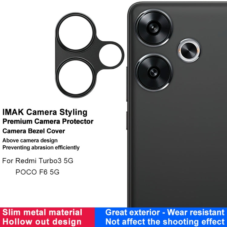 For Xiaomi Redmi Turbo 3 IMAK Metal Camera Lens Protector Cover - For Xiaomi by imak | Online Shopping UK | buy2fix