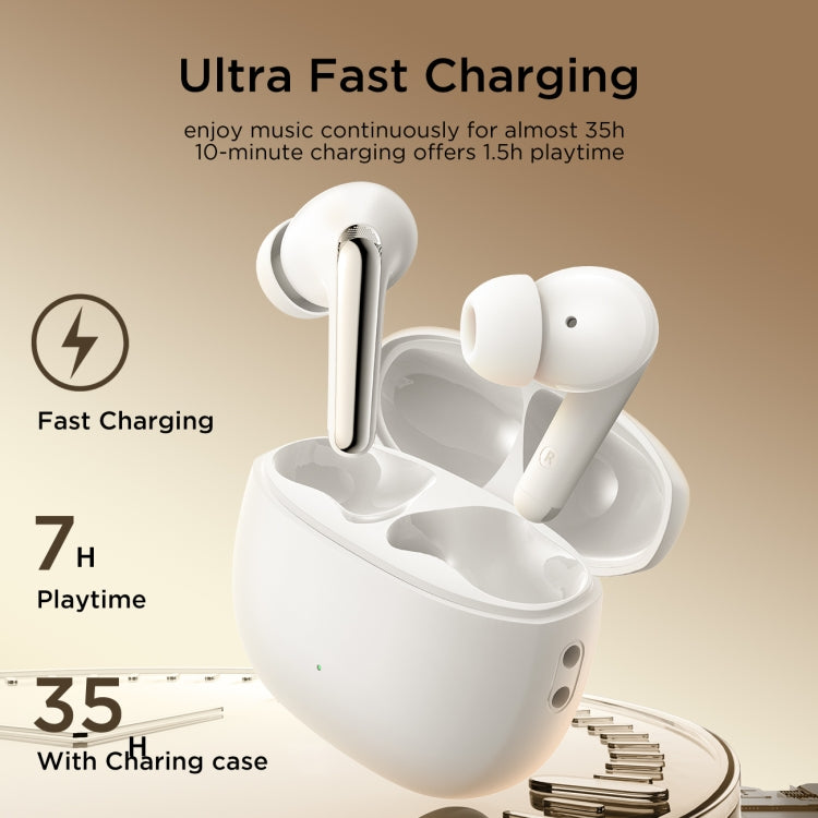 JOYROOM JR-FN1 Funpods Series True Wireless Bluetooth Earphone(White) - TWS Earphone by JOYROOM | Online Shopping UK | buy2fix