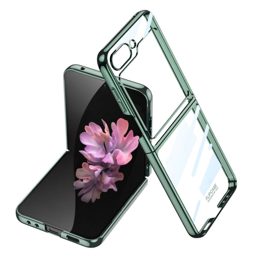 For Samsung Galaxy Z Flip6 / Flip7 FE GKK Electroplating Full Coverage Phone Case(Green) by GKK