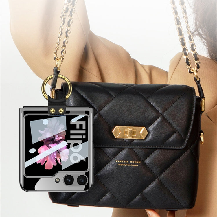 For Samsung Galaxy Z Flip6 / Flip7 FE GKK Integrated Electroplating Phone Case with Ring(Green) by GKK