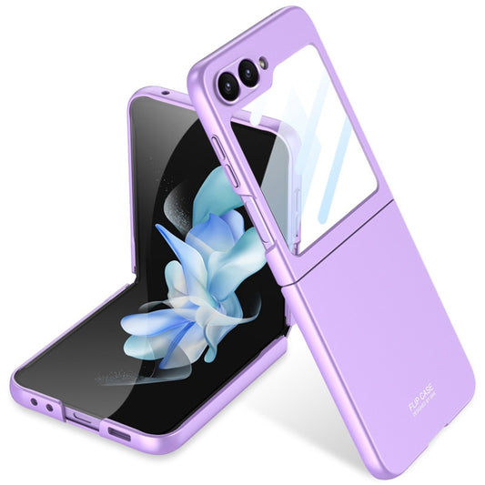 For Samsung Galaxy Z Flip6 / Flip7 FE GKK Integrated Ultra-thin Full Coverage Phone Case(Dream Mirror Purple) by GKK
