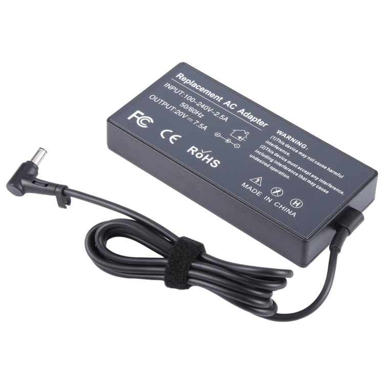 150W 20V 7.5A Laptop Notebook Power Adapter For Asus 6.0 x 3.7mm, Plug:UK Plug - For Asus by buy2fix | Online Shopping UK | buy2fix