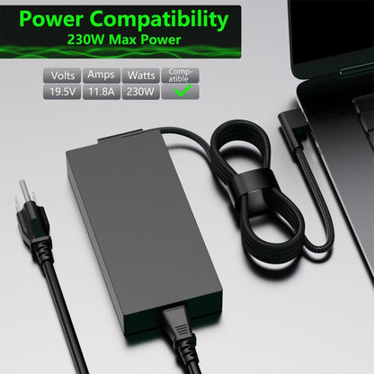 230W 19.5V 11.8A Laptop Notebook Power Adapter For Razer 3 Pin, Plug:AU Plug - Power Supply by buy2fix | Online Shopping UK | buy2fix