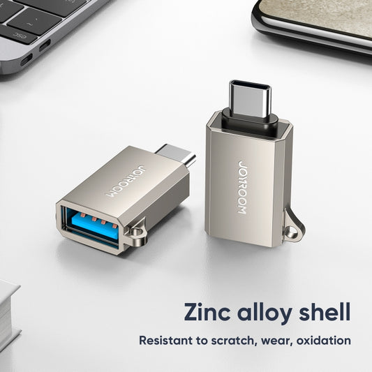 JOYROOM S-H151 Upgraded Version USB-C / Type-C Male c 3.0 Female OTG Adapter(Pearl Nickel) by JOYROOM
