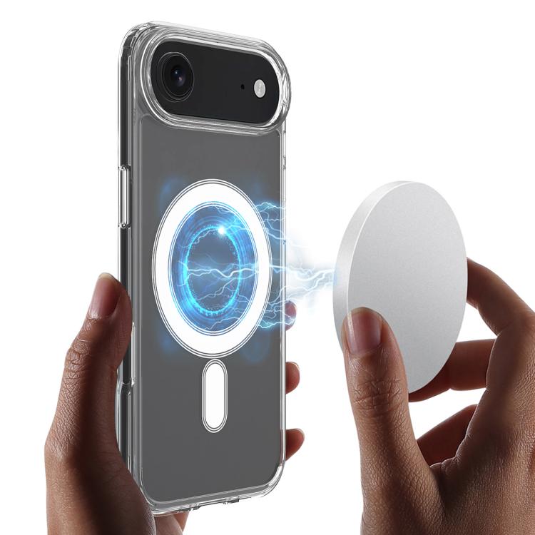 For iPhone Air MagSafe Clear Acrylic PC Hybrid TPU Phone Case(Transparent) - iPhone Air Cases by buy2fix | Online Shopping UK | buy2fix