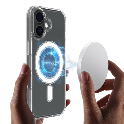 For iPhone 17 MagSafe Clear Acrylic PC Hybrid TPU Phone Case(Transparent) - iPhone 17 Cases by buy2fix | Online Shopping UK | buy2fix