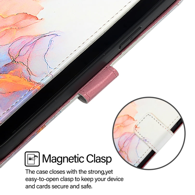 For Blackview Wave 6C PT003 Marble Pattern Flip Leather Phone Case(Galaxy Marble White) - More Brand by buy2fix | Online Shopping UK | buy2fix