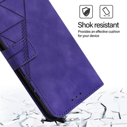 For Ulefone Note 14 Crossbody 3D Embossed Flip Leather Phone Case(Purple) by buy2fix