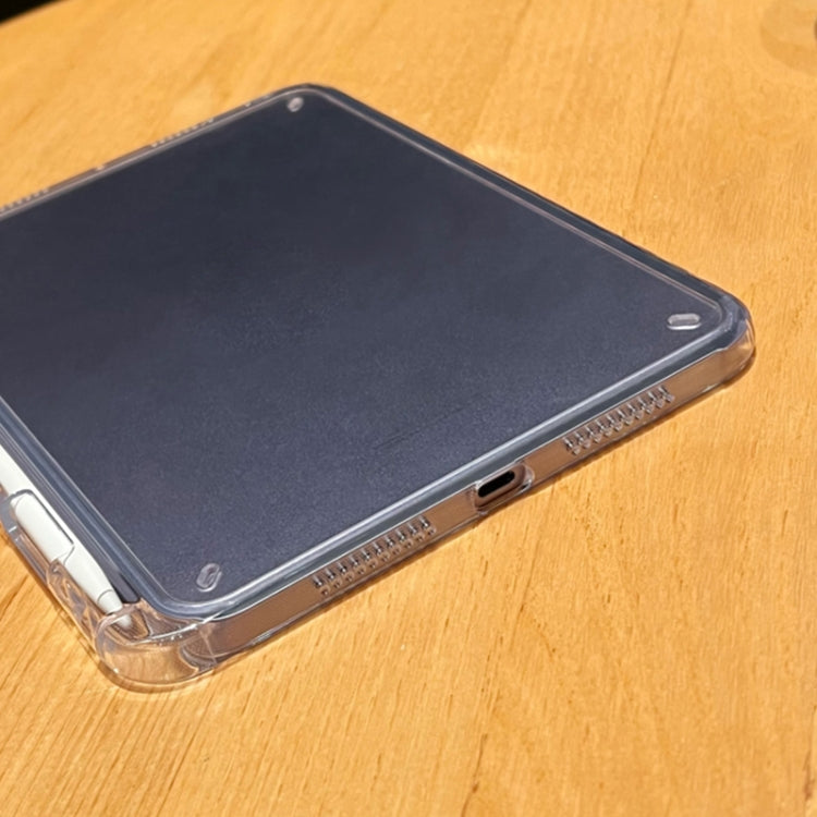 For iPad Pro 12.9 2022 / 2020 / 2018 Crystal Clear Acrylic Hybrid TPU Tablet Case With Pen Slot(Transparent) - iPad Pro 12.9 (2022/2021) Cases by buy2fix | Online Shopping UK | buy2fix