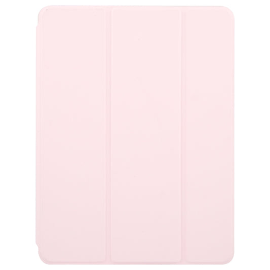 For iPad 9.7 2018 & 2017 / Air / Air2 GEBEI Acrylic TPU 3-folding Rotating Smart Tablet Leather Case withh Pen Slot(Pink) by GEBEI