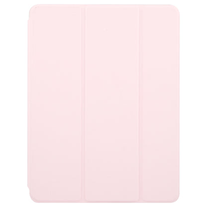For iPad 10.2 2021 / 2020 / 2019 / Air 3 GEBEI Acrylic TPU 3-folding Rotating Smart Tablet Leather Case withh Pen Slot(Pink) by GEBEI