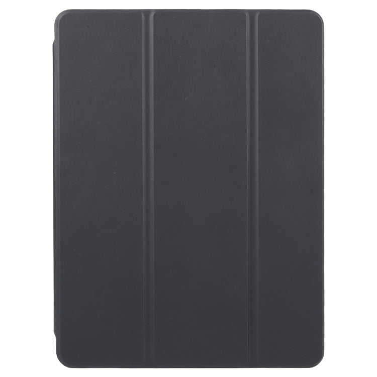 For iPad Air 13 2024 GEBEI Acrylic TPU 3-folding Rotating Smart Tablet Leather Case withh Pen Slot(Black) - iPad Air 13 2024 Cases by GEBEI | Online Shopping UK | buy2fix
