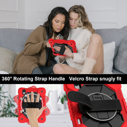 For iPad mini 2024 / mini 6 Contrast Color Robot Silicone Hybrid PC Tablet Case(Red Black) - iPad mini 2024 Cases by buy2fix | Online Shopping UK | buy2fix