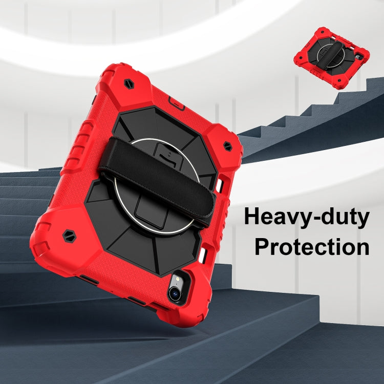 For iPad mini 2024 / mini 6 Contrast Color Robot Silicone Hybrid PC Tablet Case(Red Black) - iPad mini 2024 Cases by buy2fix | Online Shopping UK | buy2fix