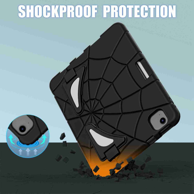 For iPad Air 11 2025 / 2024 Silicone + PC Shockproof Protective Tablet Case(Black) by buy2fix