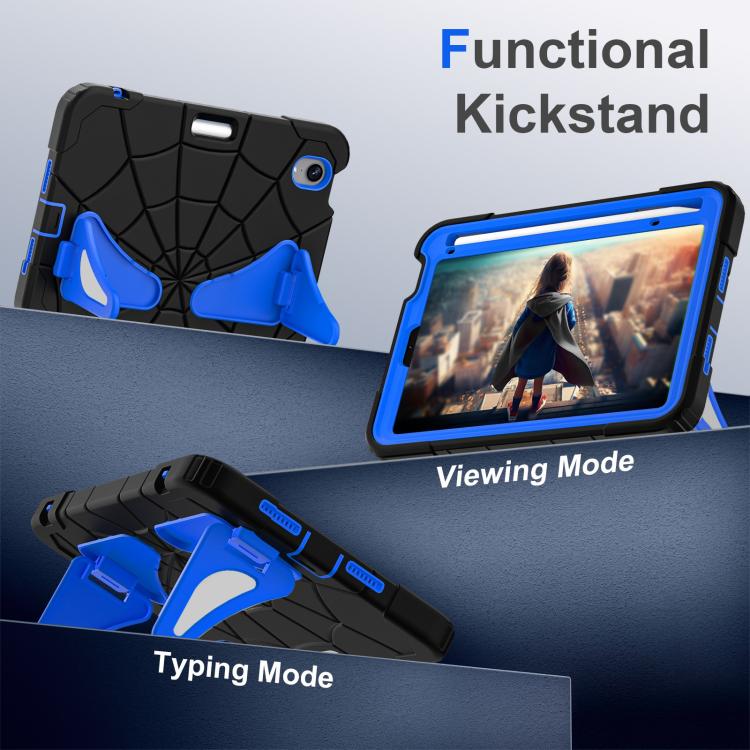 For iPad mini 2024 / mini 6 Silicone + PC Shockproof Protective Tablet Case(Black Blue) - iPad mini 2024 Cases by buy2fix | Online Shopping UK | buy2fix