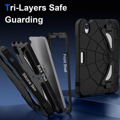 For iPad mini 2024 / mini 6 Silicone + PC Shockproof Protective Tablet Case(Black) - iPad mini 2024 Cases by buy2fix | Online Shopping UK | buy2fix
