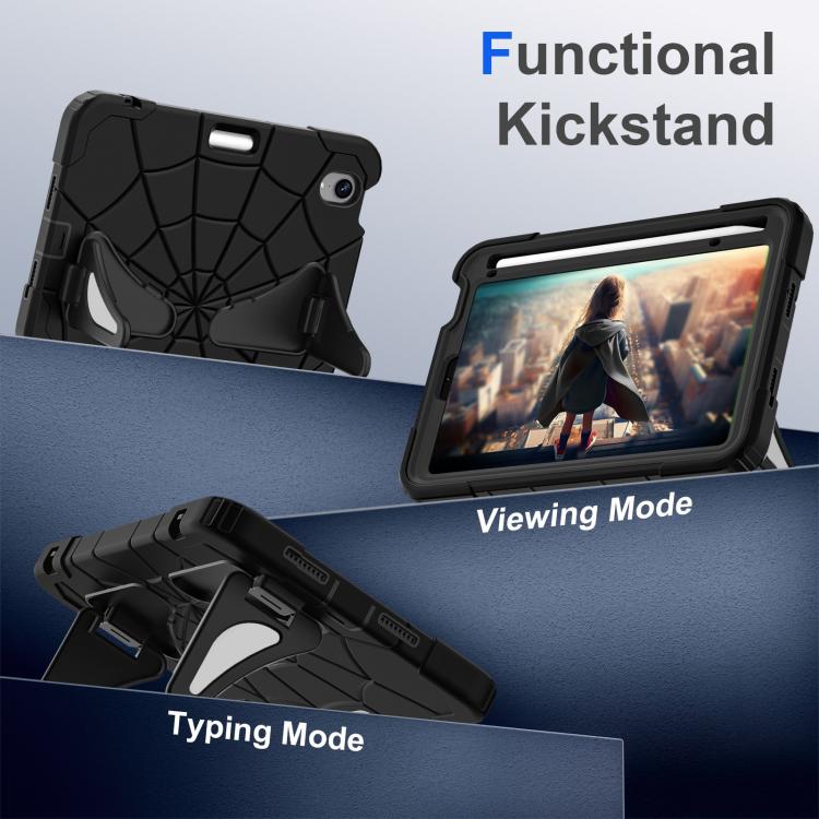 For iPad mini 2024 / mini 6 Silicone + PC Shockproof Protective Tablet Case(Black) - iPad mini 2024 Cases by buy2fix | Online Shopping UK | buy2fix