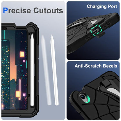 For iPad mini 2024 / mini 6 Silicone + PC Shockproof Protective Tablet Case(Black) - iPad mini 2024 Cases by buy2fix | Online Shopping UK | buy2fix