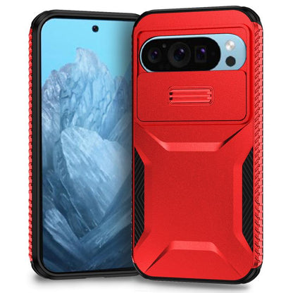 For Google Pixel 10 Pro / 10 / 9 Pro Sliding Camshield Phone Case(Red) - Google Cases by buy2fix | Online Shopping UK | buy2fix