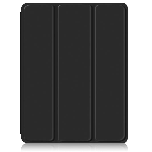 For iPad Air 11 2025 / 2024 Acrylic 3-Fold Smart Leather Tablet Case(Black) by buy2fix