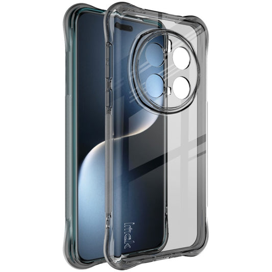 For Honor Magic7 Pro 5G imak Shockproof Airbag TPU Phone Case(Transparent Black) - Honor Cases by imak | Online Shopping UK | buy2fix