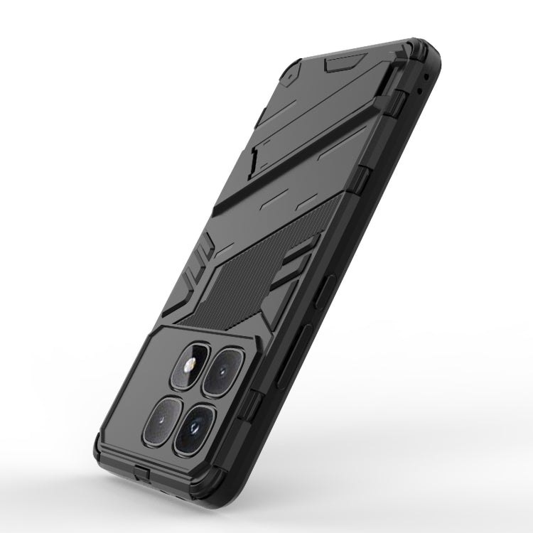 For Redmi K70 Ultra Global Punk Armor 2 in 1 PC + TPU Phone Case with Holder(Black) - Xiaomi Cases by buy2fix | Online Shopping UK | buy2fix