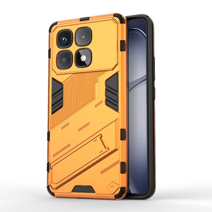 For Redmi K70 Ultra Global Punk Armor 2 in 1 PC + TPU Phone Case with Holder(Orange) - Xiaomi Cases by buy2fix | Online Shopping UK | buy2fix