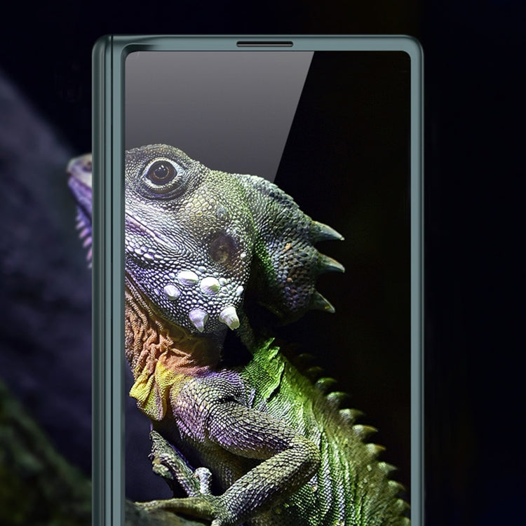 For Samsung Galaxy Z Fold6 GKK Integrated Anti Peep Full Coverage Magnetic Fold Phone Case(Titanium Gray) by GKK