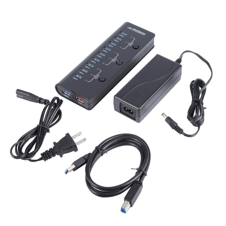 ORICO CRU3-H9C1 10 Port USB3.0 12V 4A HUB Power Adapter, Plug:US Plug - Power Supply by ORICO | Online Shopping UK | buy2fix