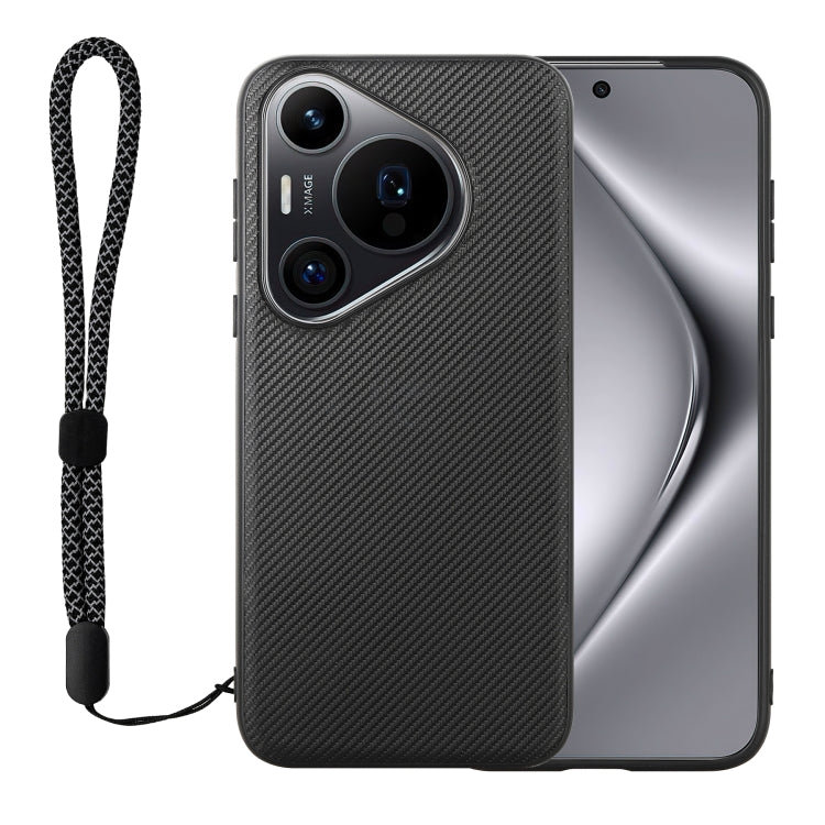 For Huawei Pura 70 Pro / 70 Pro+ ViLi TC Series Kevlar Carbon Fiber Texture Phone Case(Black) by ViLi
