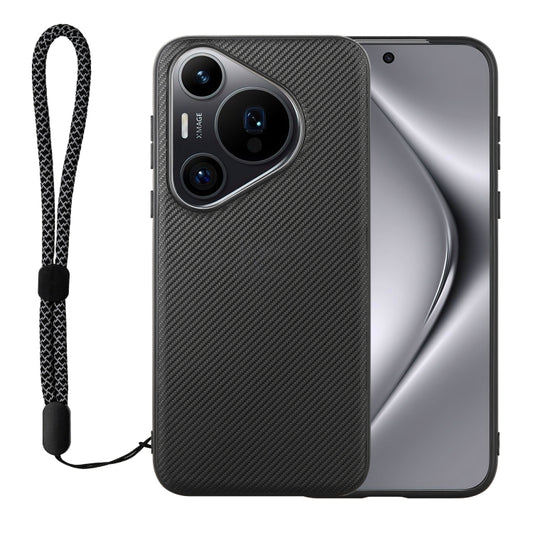 For Huawei Pura 70 Pro / 70 Pro+ ViLi TC Series Kevlar Carbon Fiber Texture Phone Case(Black) by ViLi
