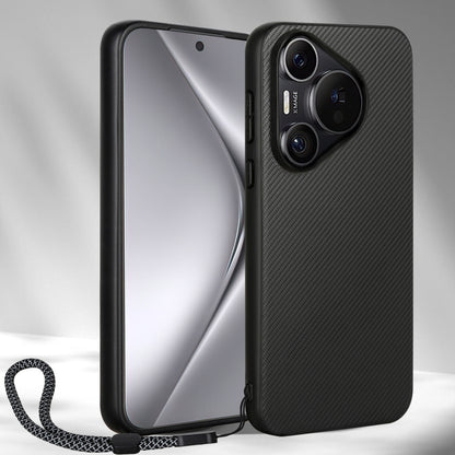 For Huawei Pura 70 Pro / 70 Pro+ ViLi TC Series Kevlar Carbon Fiber Texture Phone Case(Black) by ViLi