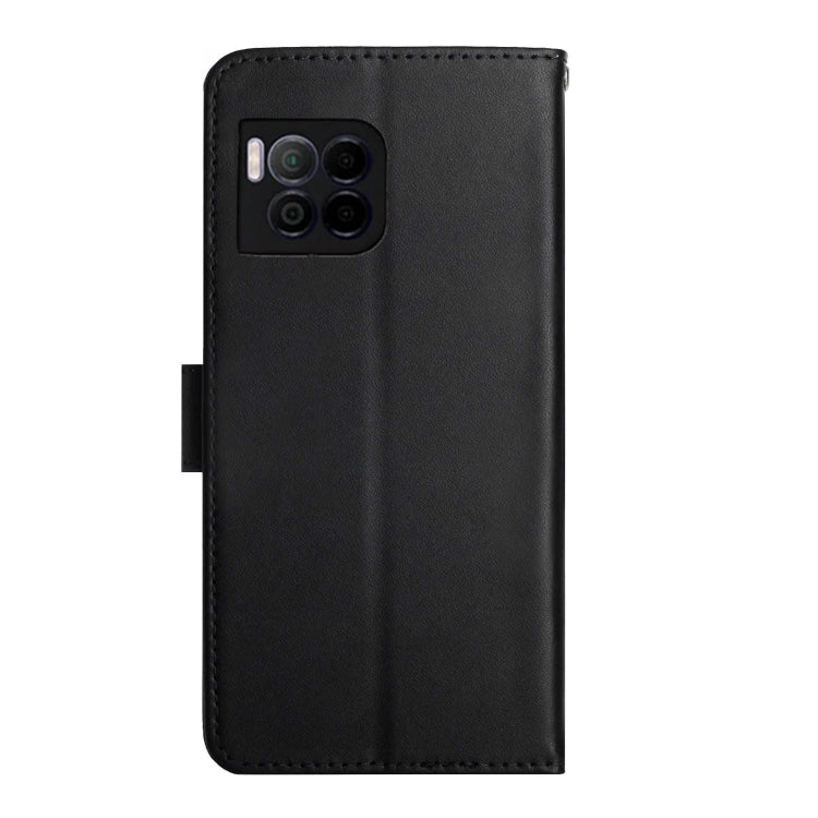 For T-Mobile REVVL 7 Pro 5G HT02 Genuine Leather Fingerprint-proof Flip Phone Case(Black) - More Brand by buy2fix | Online Shopping UK | buy2fix