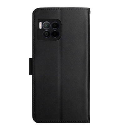 For T-Mobile REVVL 7 Pro 5G HT02 Genuine Leather Fingerprint-proof Flip Phone Case(Black) - More Brand by buy2fix | Online Shopping UK | buy2fix