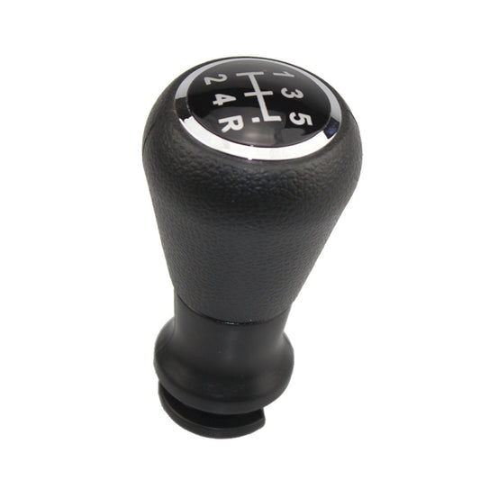 For Citroen C4 / Peugeot 307 Car Gear Lever Knob Leather Gear Shift Knob, with Converter(Black) by buy2fix