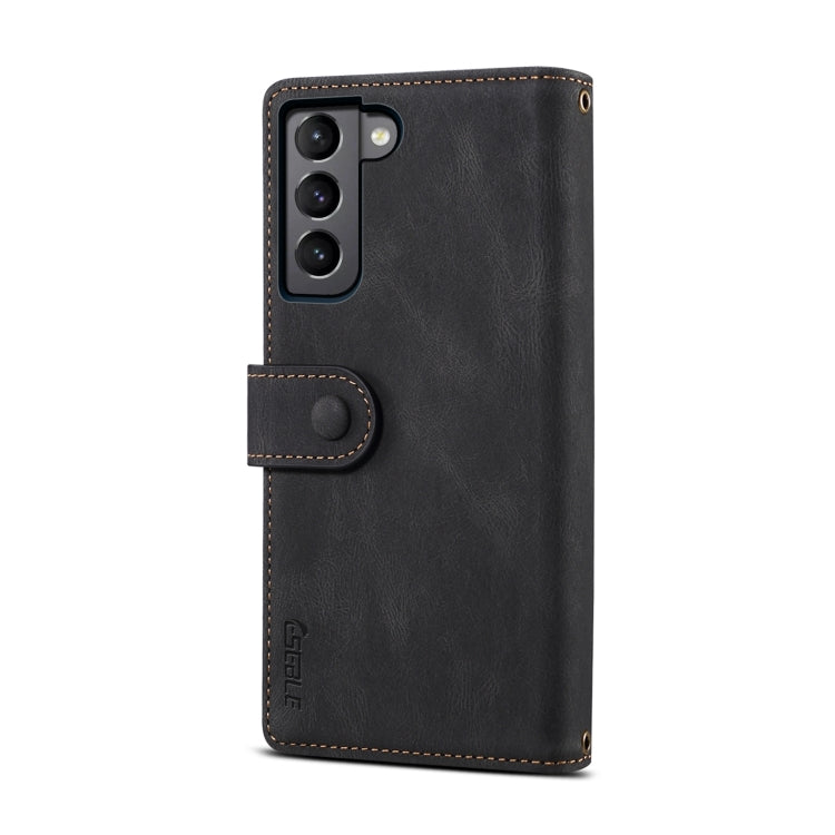 For Samsung Galaxy S24+ 5G ESEBLE Retro Frosted RFID Flip Leather Phone Case(Black) - Galaxy S24+ 5G Cases by ESEBLE | Online Shopping UK | buy2fix