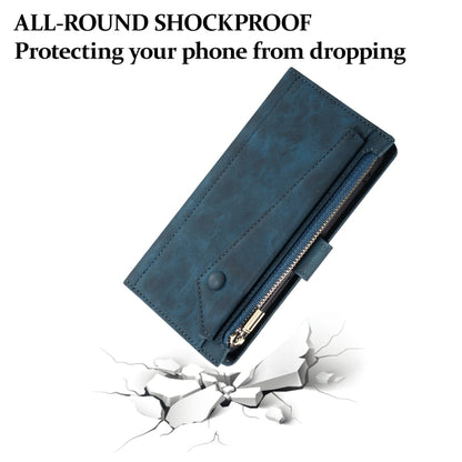 For Samsung Galaxy S24+ 5G ESEBLE Retro Frosted RFID Flip Leather Phone Case(Dark Green) - Galaxy S24+ 5G Cases by ESEBLE | Online Shopping UK | buy2fix