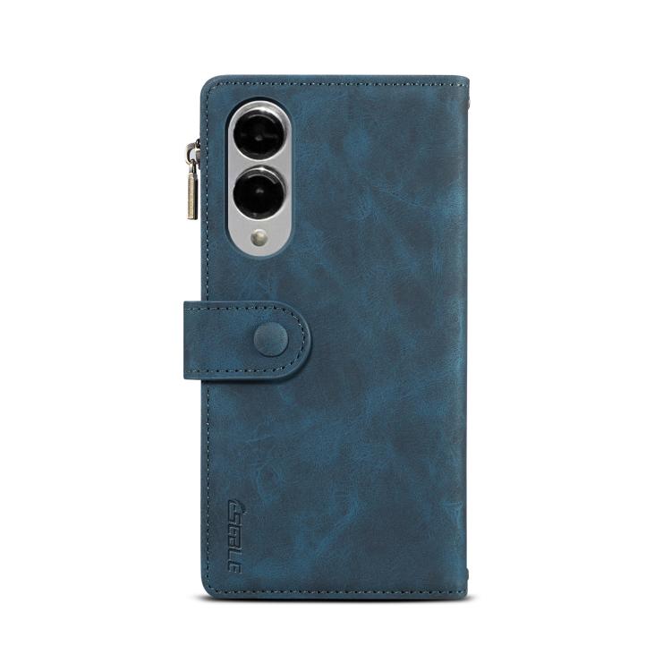 For Samsung Galaxy S25 Edge 5G ESEBLE Retro Frosted RFID Flip Leather Phone Case(Dark Green) - Galaxy S25 Edge 5G Cases by ESEBLE | Online Shopping UK | buy2fix