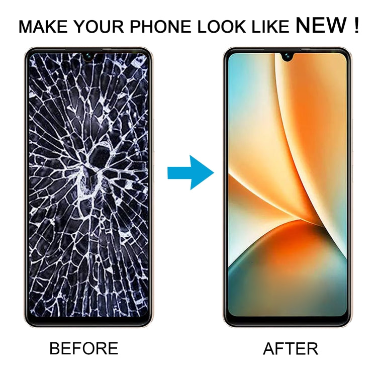 For vivo Y100 5G V2239 Original AMOLED LCD Screen with Digitizer Full Assembly by buy2fix