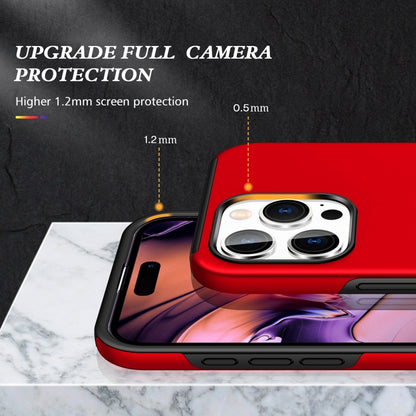 For iPhone 16 Plus Magnetic Ring Holder Phone Case(Red) - iPhone 16 Plus Cases by buy2fix | Online Shopping UK | buy2fix