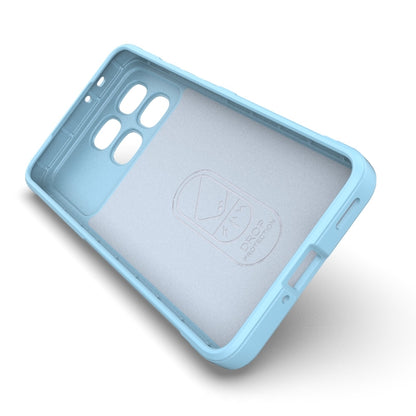 For Redmi K70 Ultra Global Magic Shield TPU + Flannel Phone Case(Grey) by buy2fix